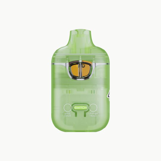 Lime Haze x Lemon Head Boutiq Switch V3 – 2G Disposable Vape