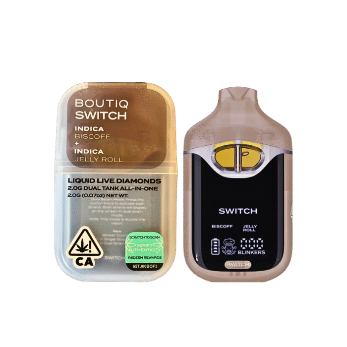 Boutiq Switch V4 Biscoff x Jelly Roll – 2G Disposable Vape