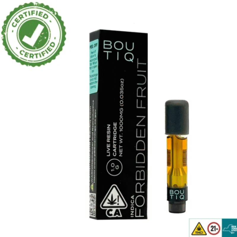 Forbidden Fruit Boutiq Carts - 1G Live Resin Cartridge - Indica